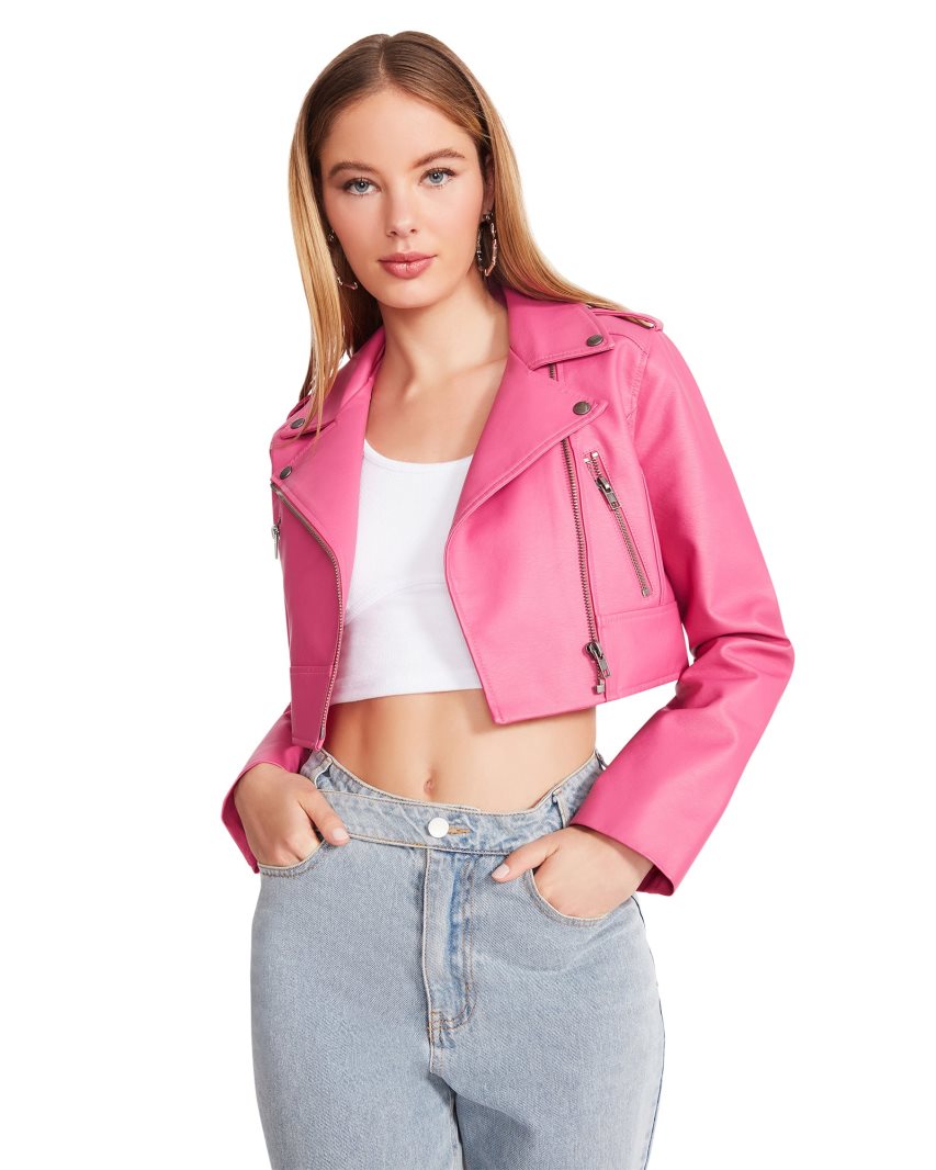 Chaquetas Steve Madden Molly Mujer Rosas | ES OJ91S3